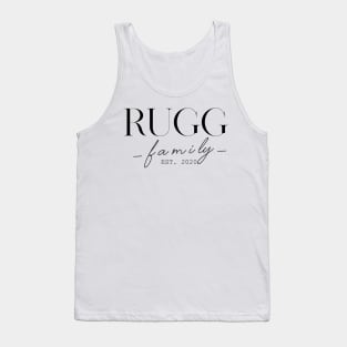 Rugg Family EST. 2020, Surname, Rugg Tank Top